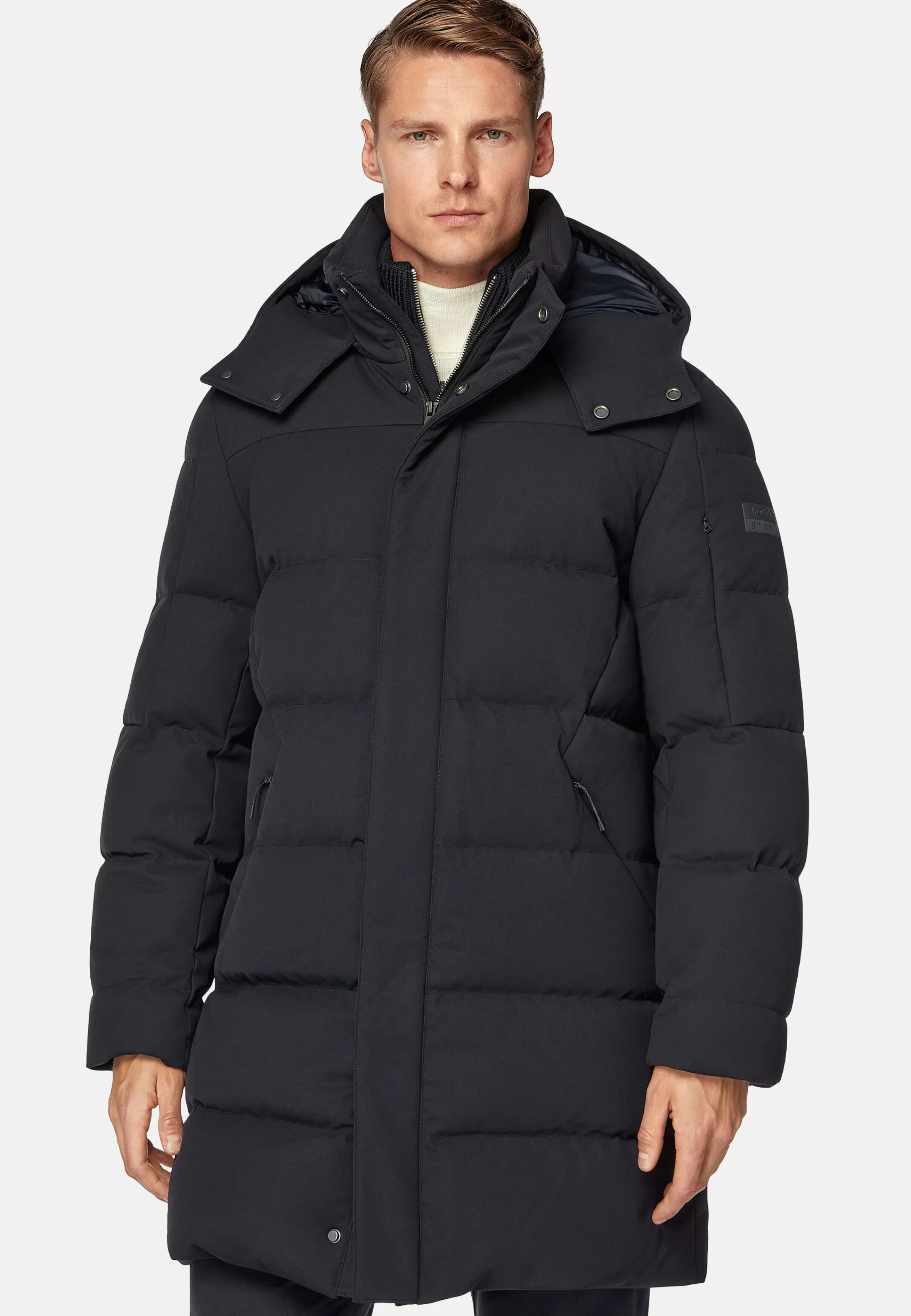 Boggi Milano B Tech Goose Down Nylon Parka