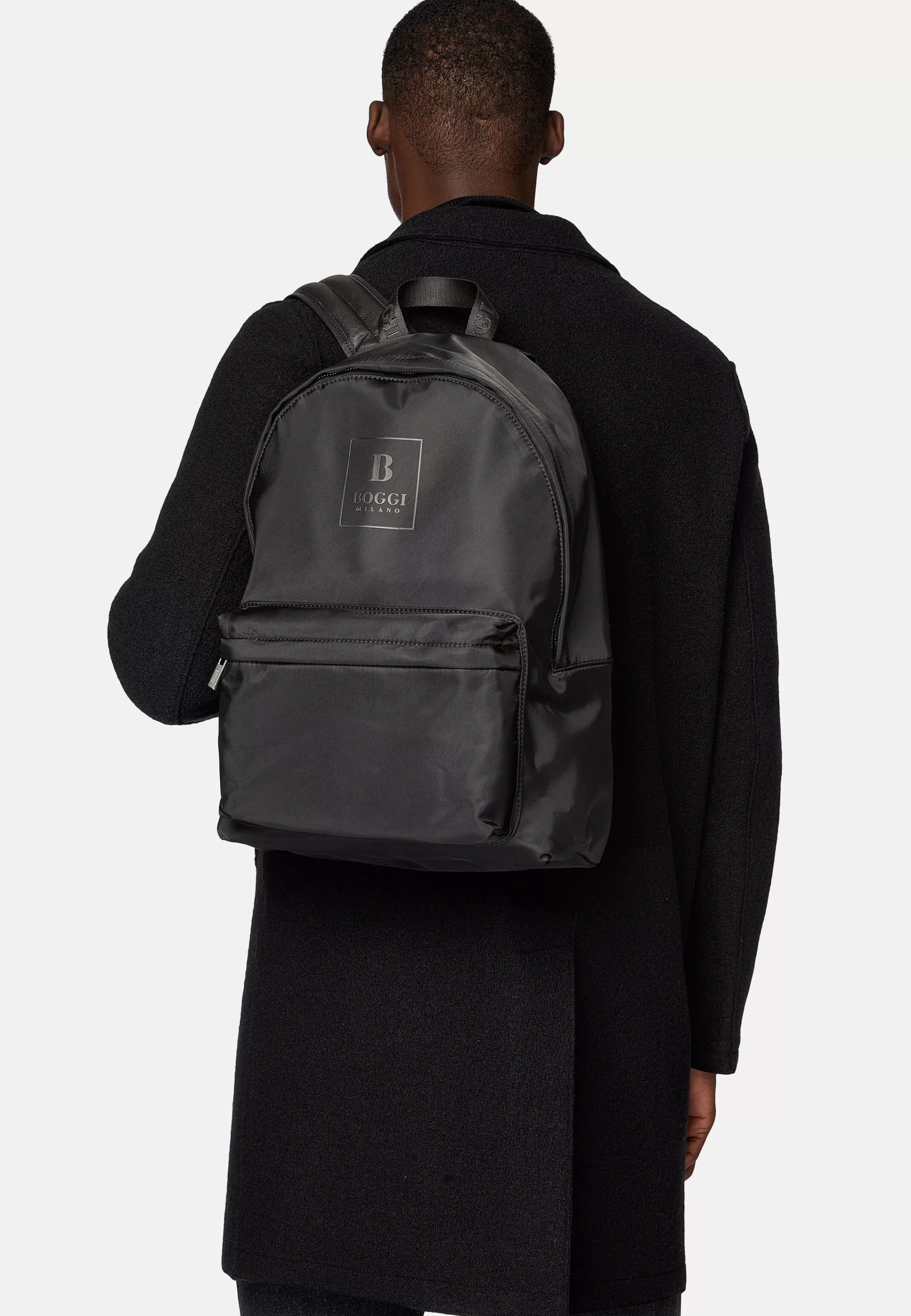 Boggi Milano Backpack In Technical Fabric