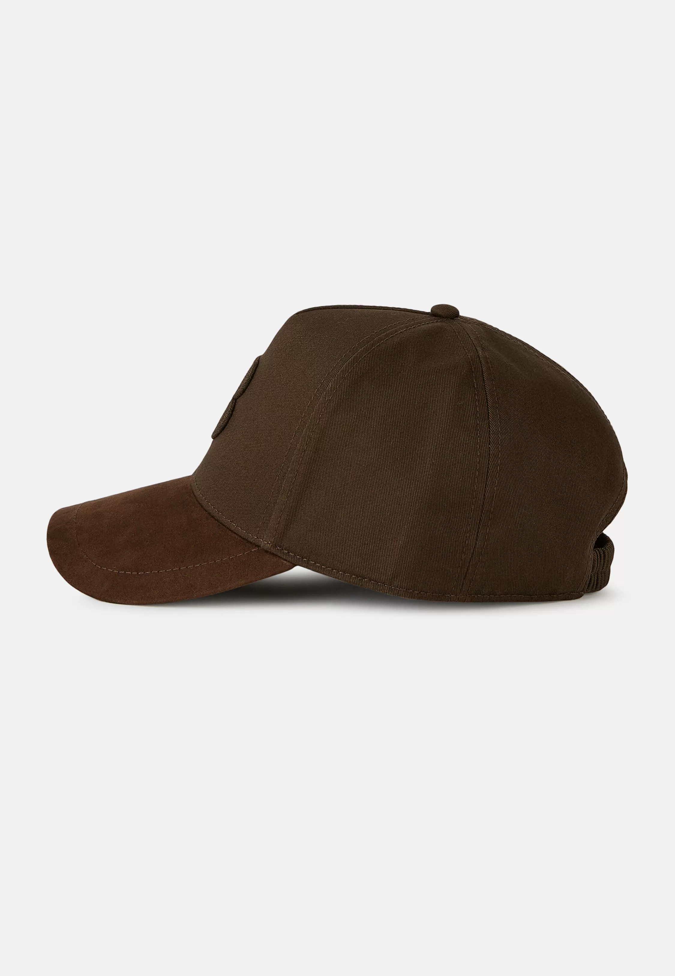 Boggi Milano Baseball Cap With Visor And Embroidery In Cotton