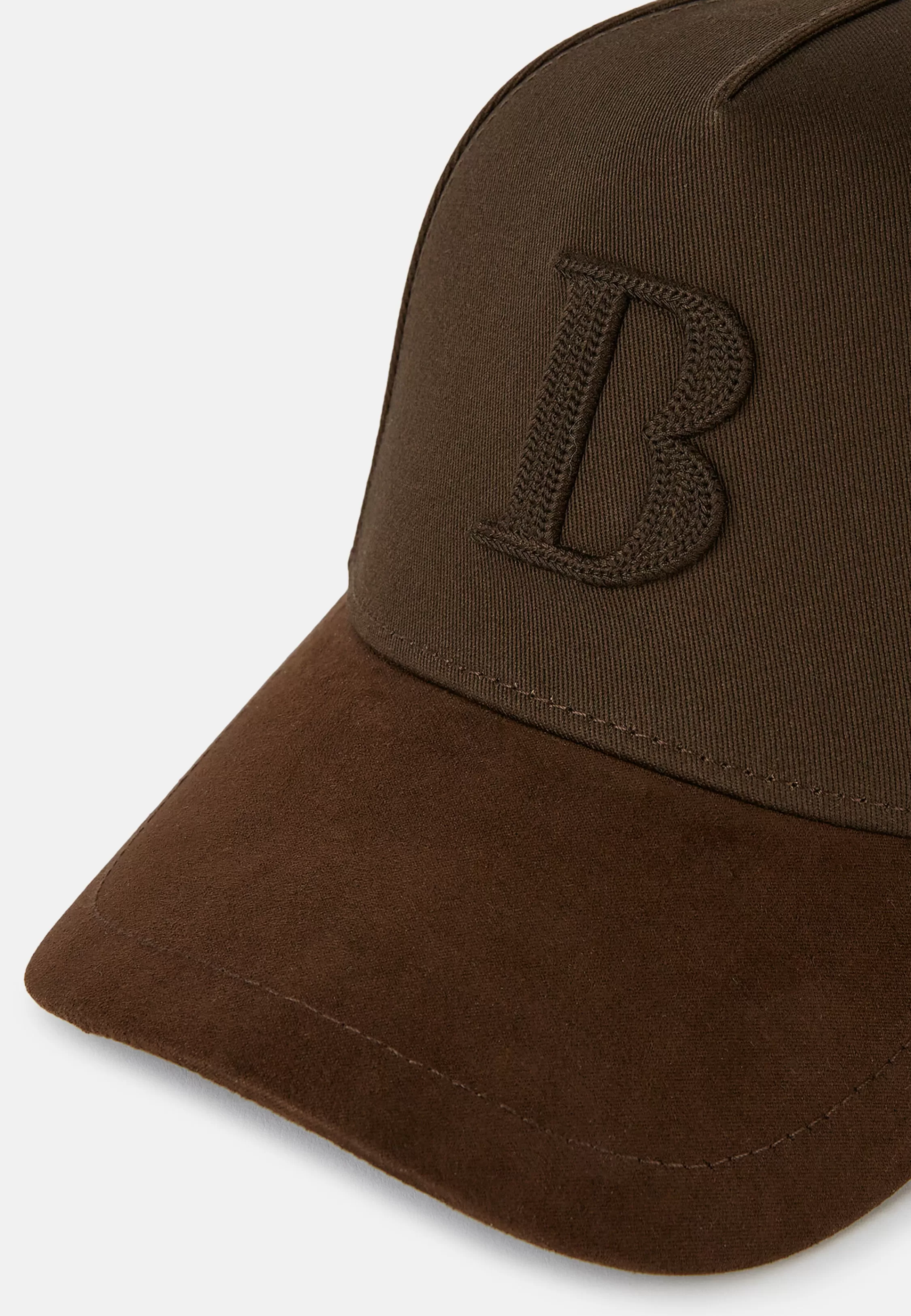 Boggi Milano Baseball Cap With Visor And Embroidery In Cotton