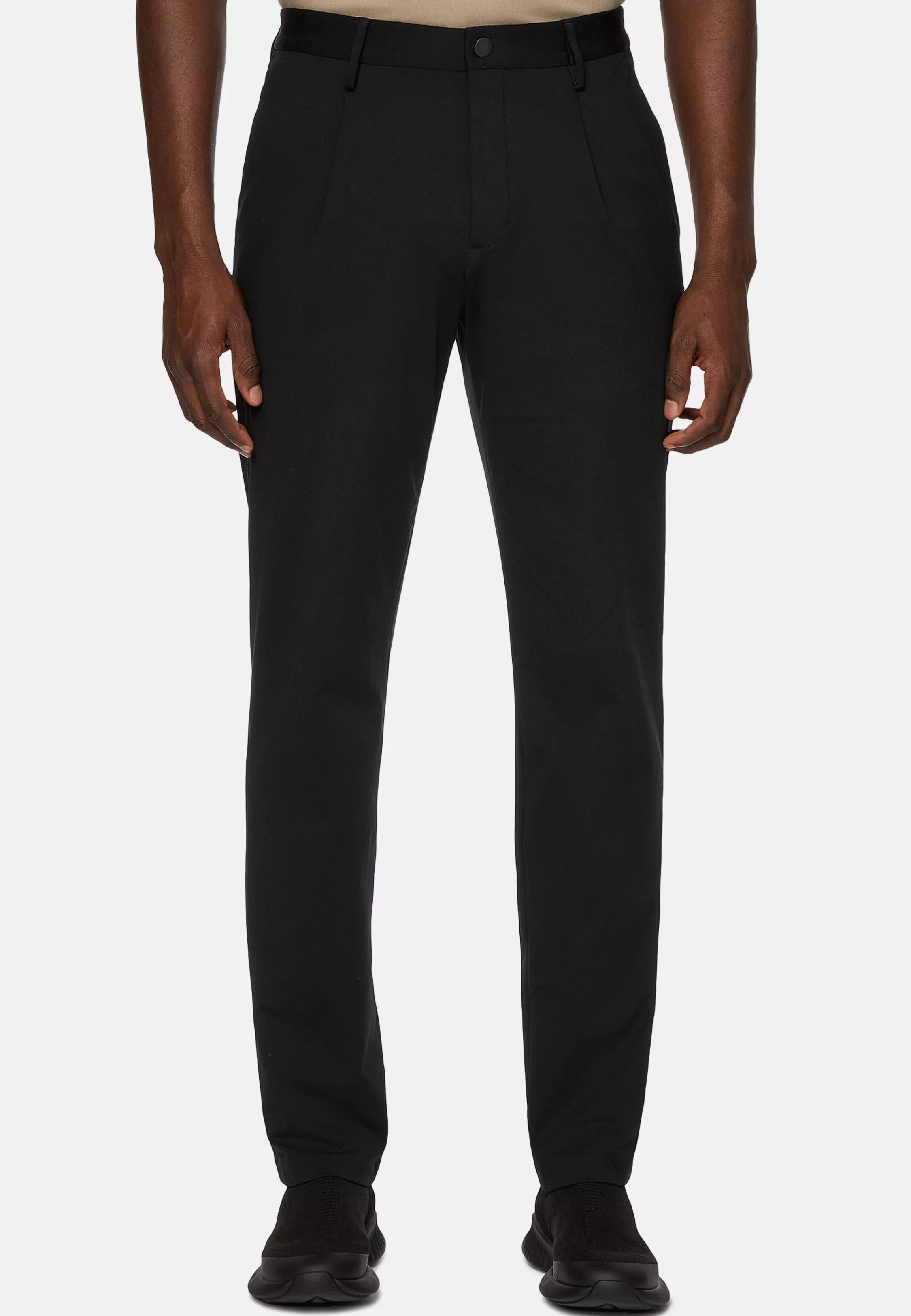 Boggi Milano B-Tech Stretch Nylon Trousers