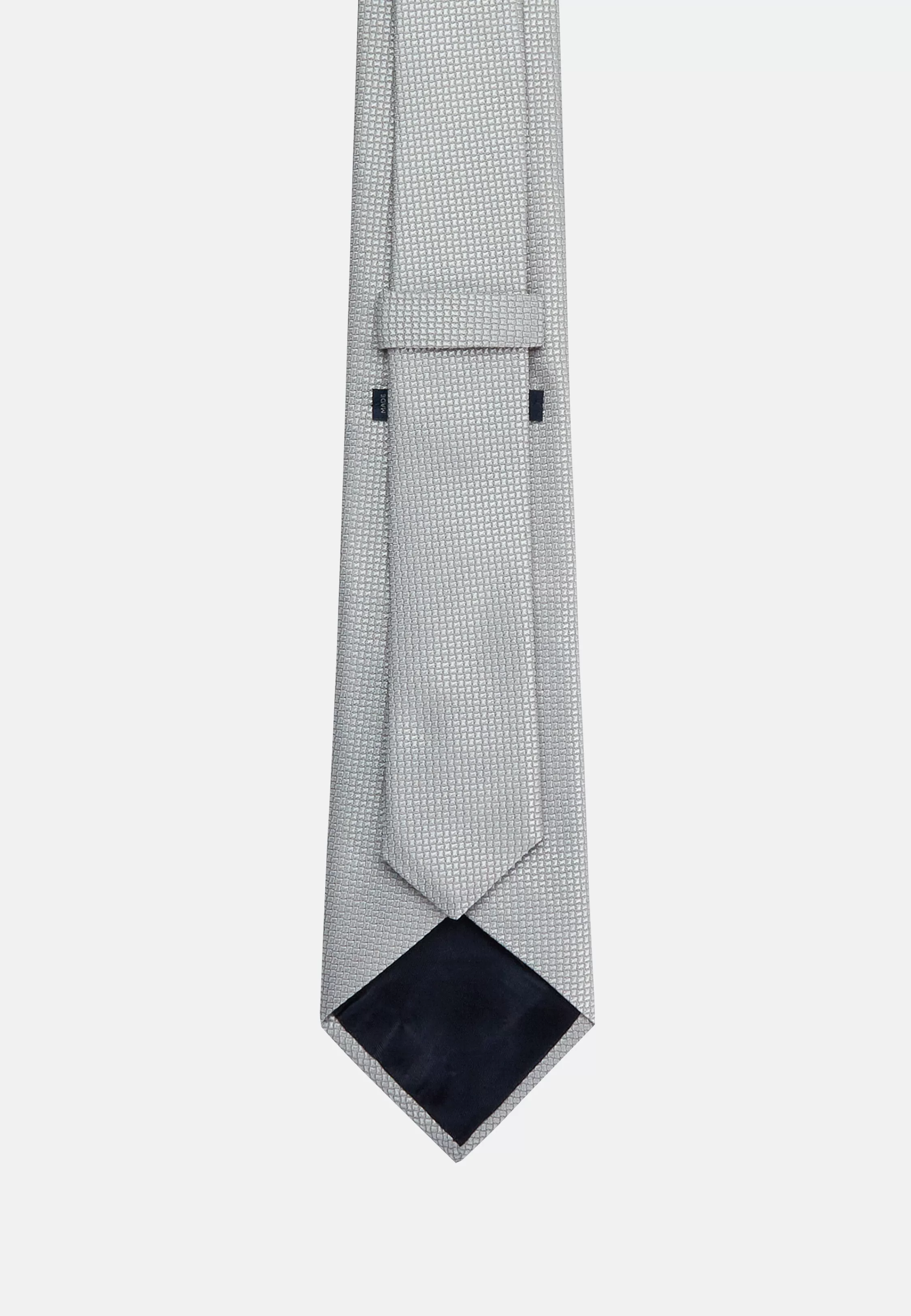 Boggi Milano Checked Design Formal Silk Tie