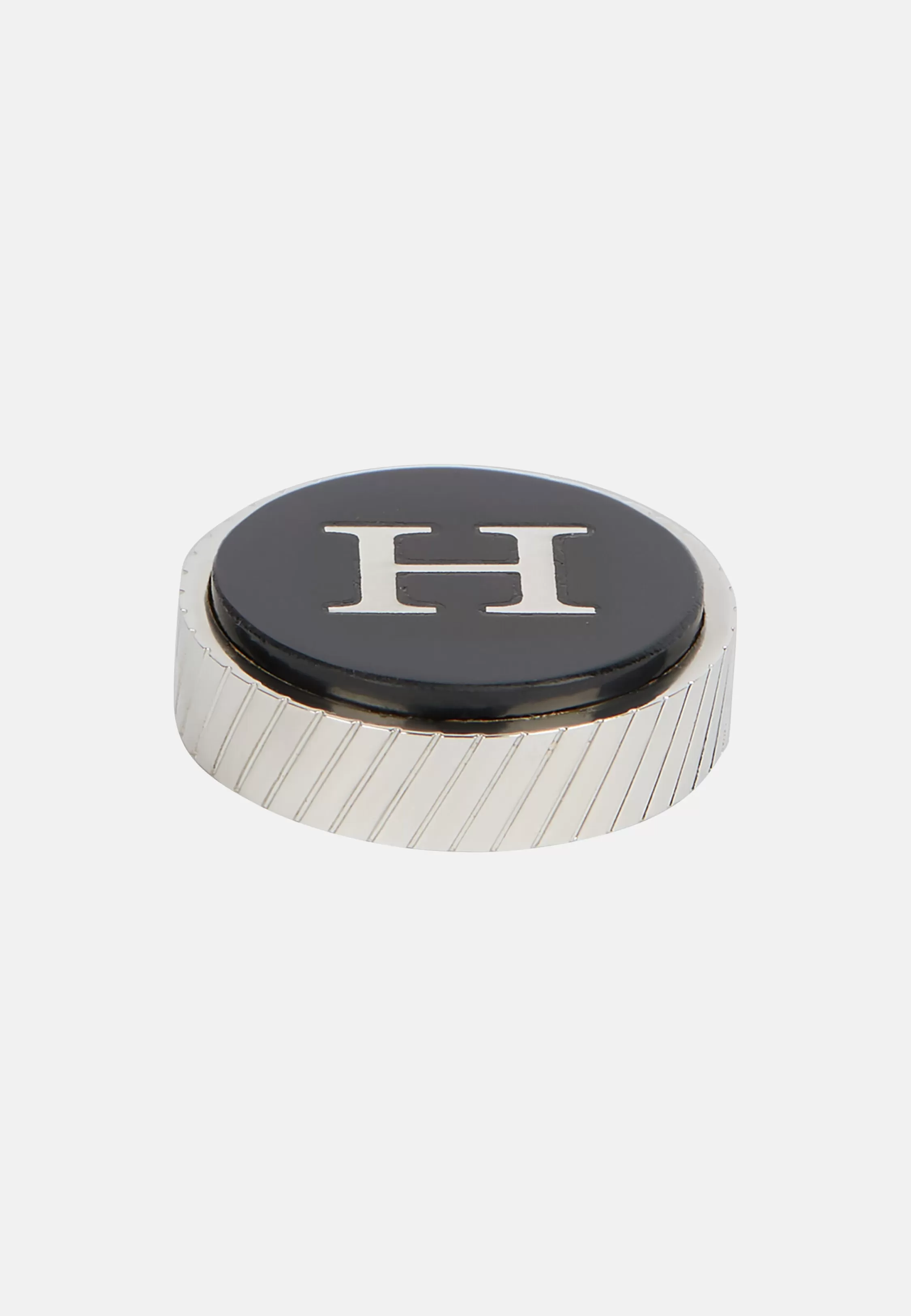 Boggi Milano Circular Letter H For Cufflinks