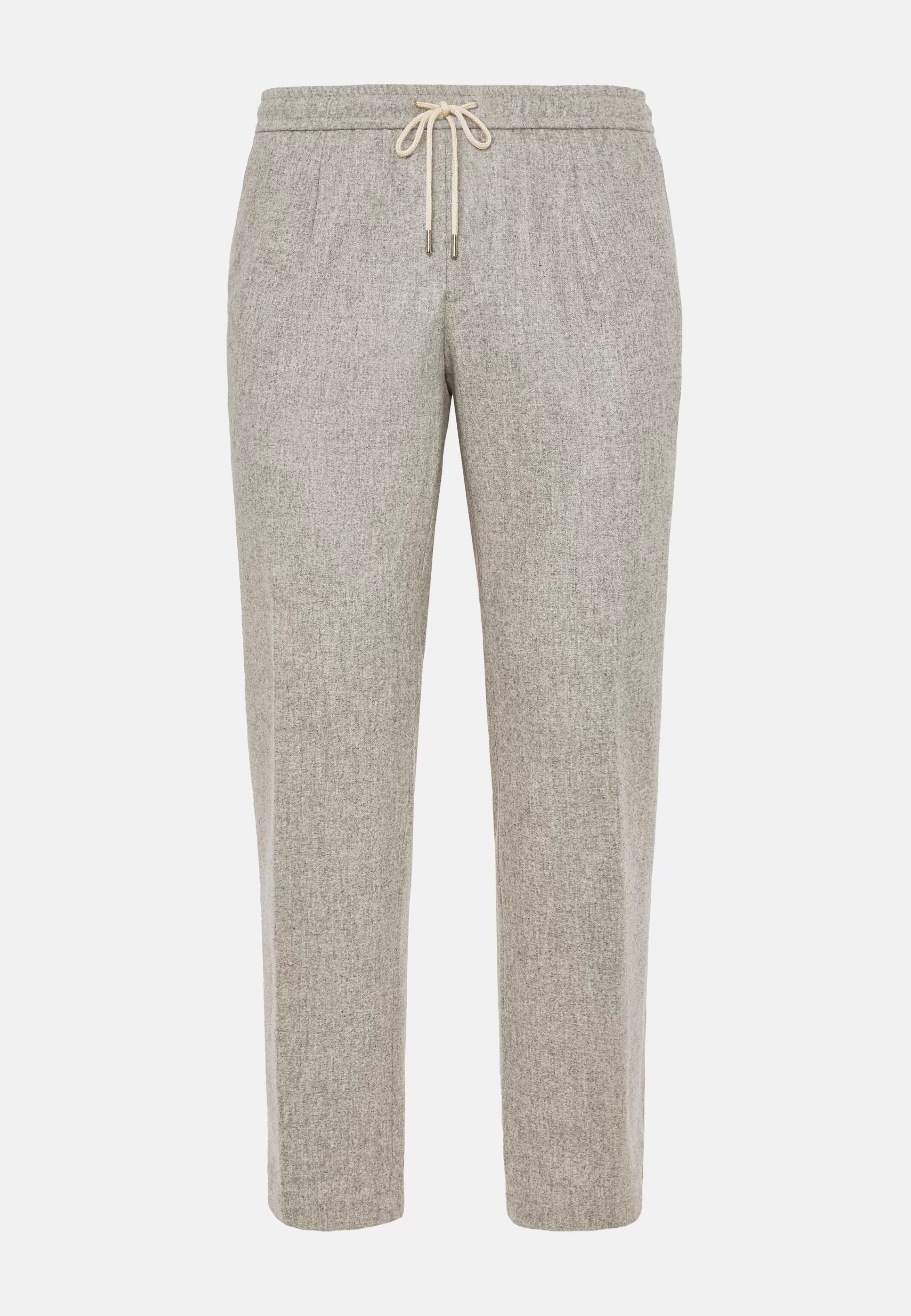 Boggi Milano City Trousers In Flannel