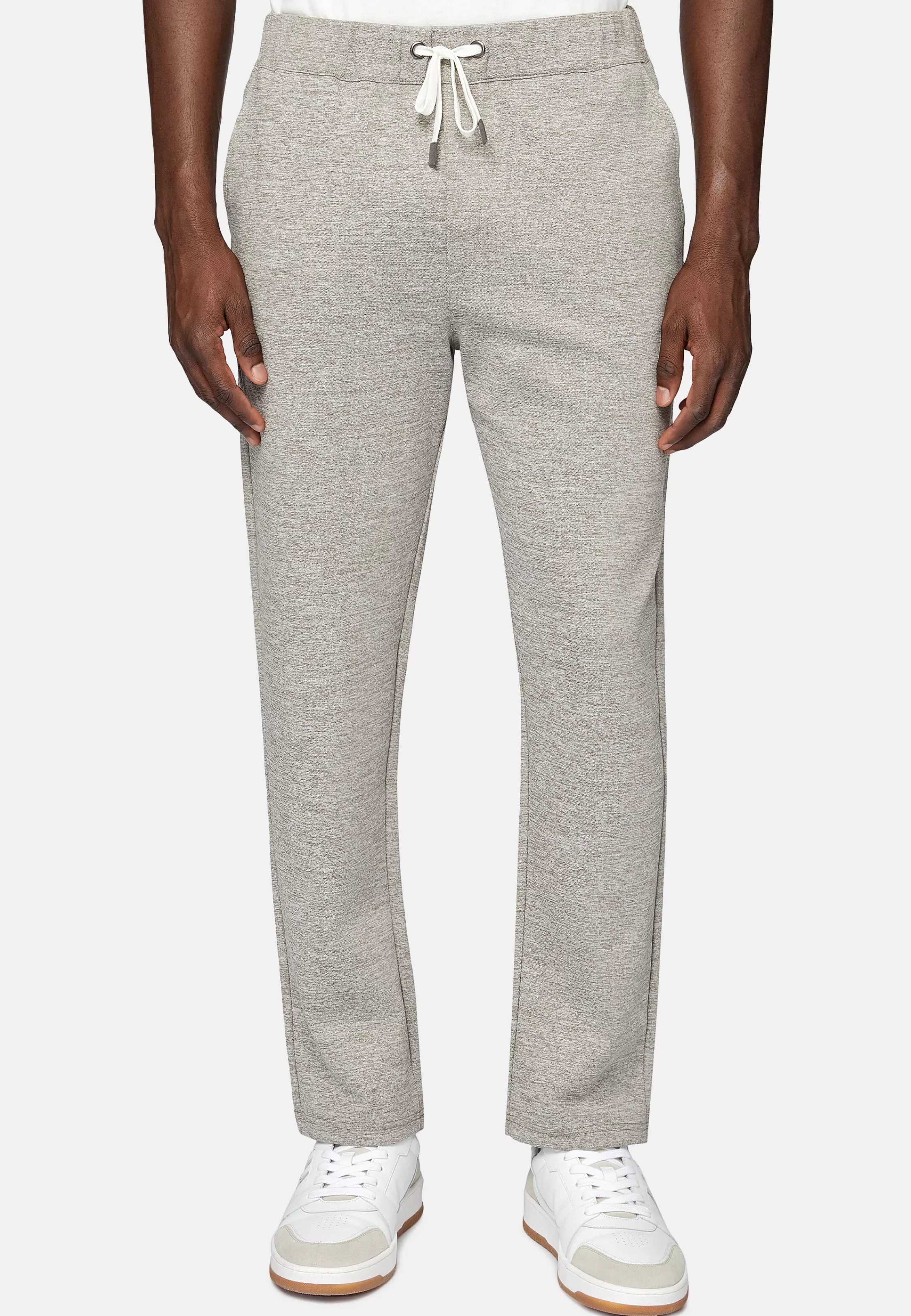 Boggi Milano Cotton Blend Interlock Trousers