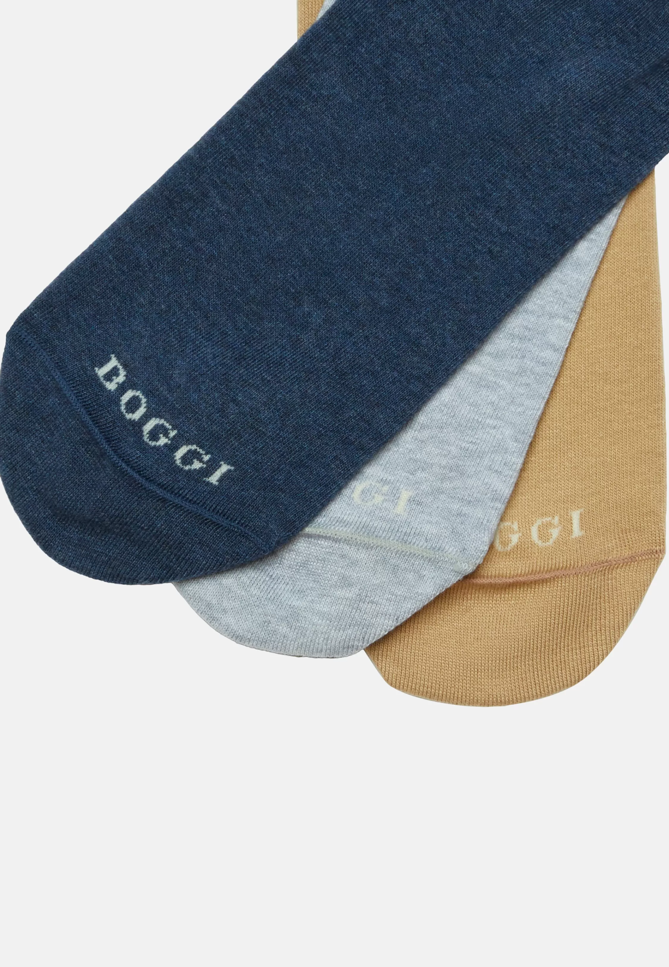 Boggi Milano Cotton Blend Trainer Socks