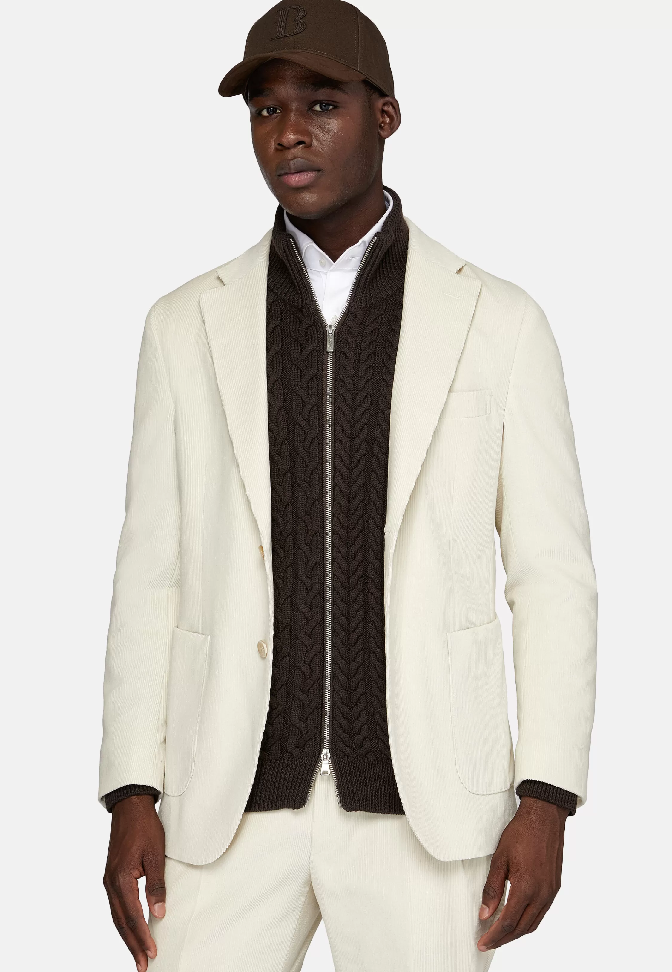 Boggi Milano Cotton Velvet Jacket