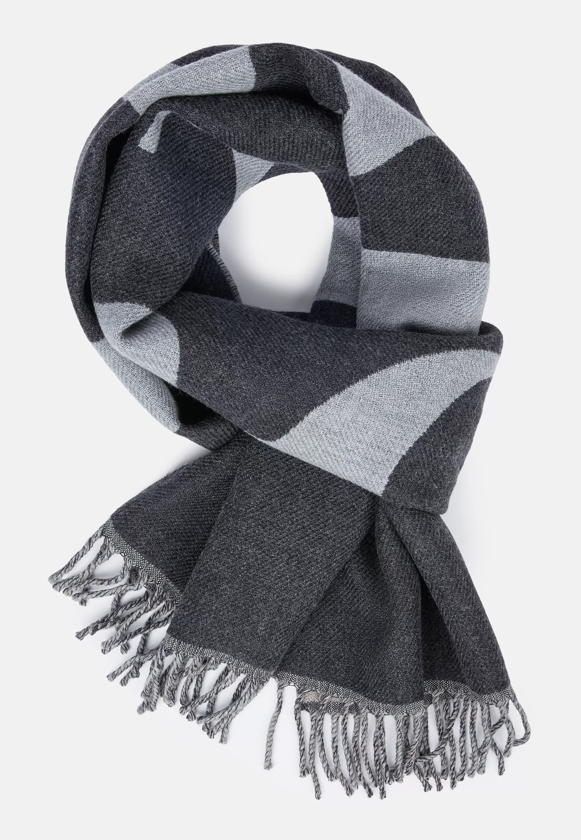 Boggi Milano Drill Wool Scarf