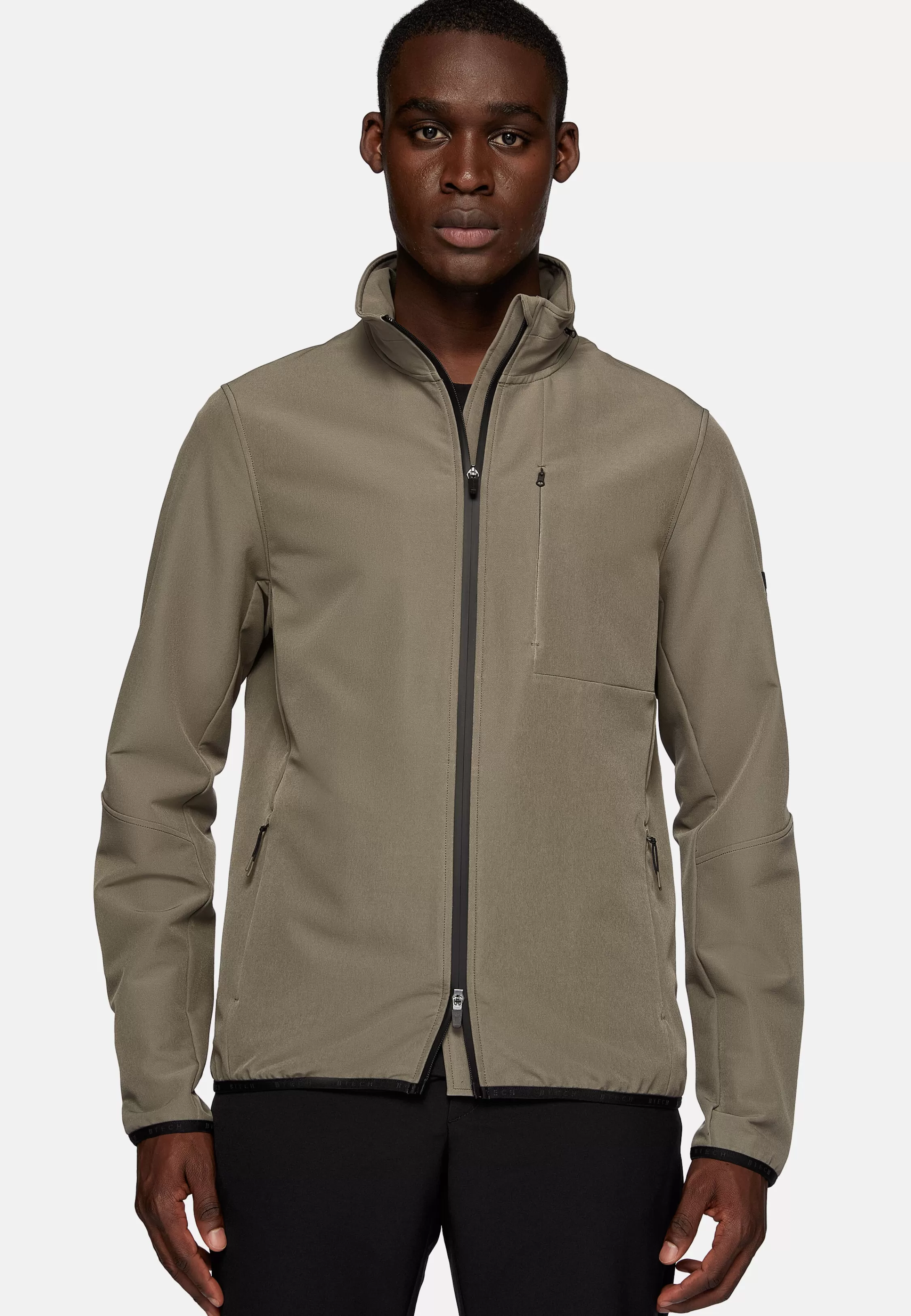 Boggi Milano Full Zip Btech Jacket Style Porta Nuova