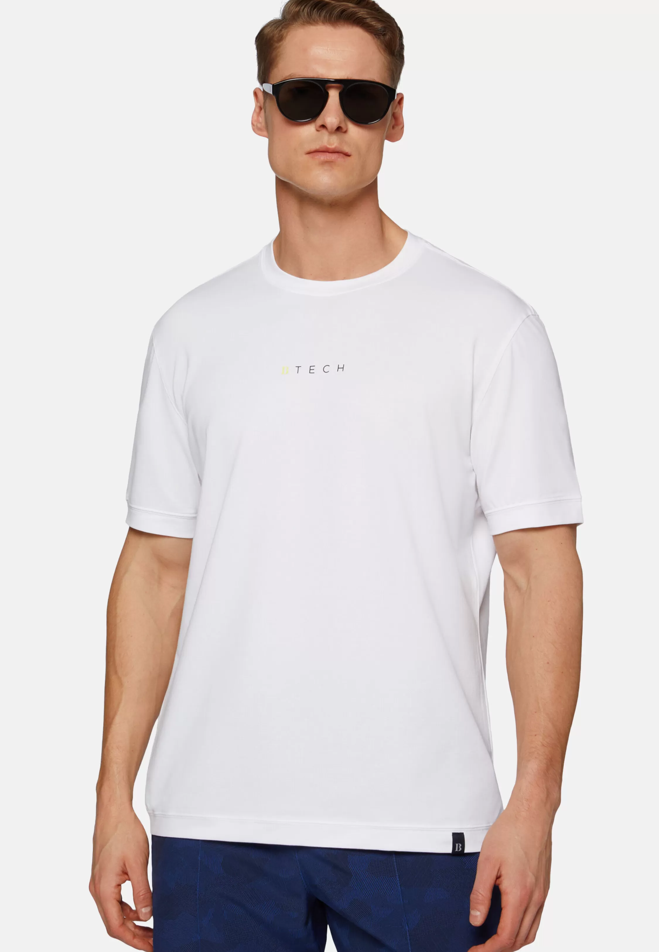 Boggi Milano High-Performance Piqué Polo T-Shirt