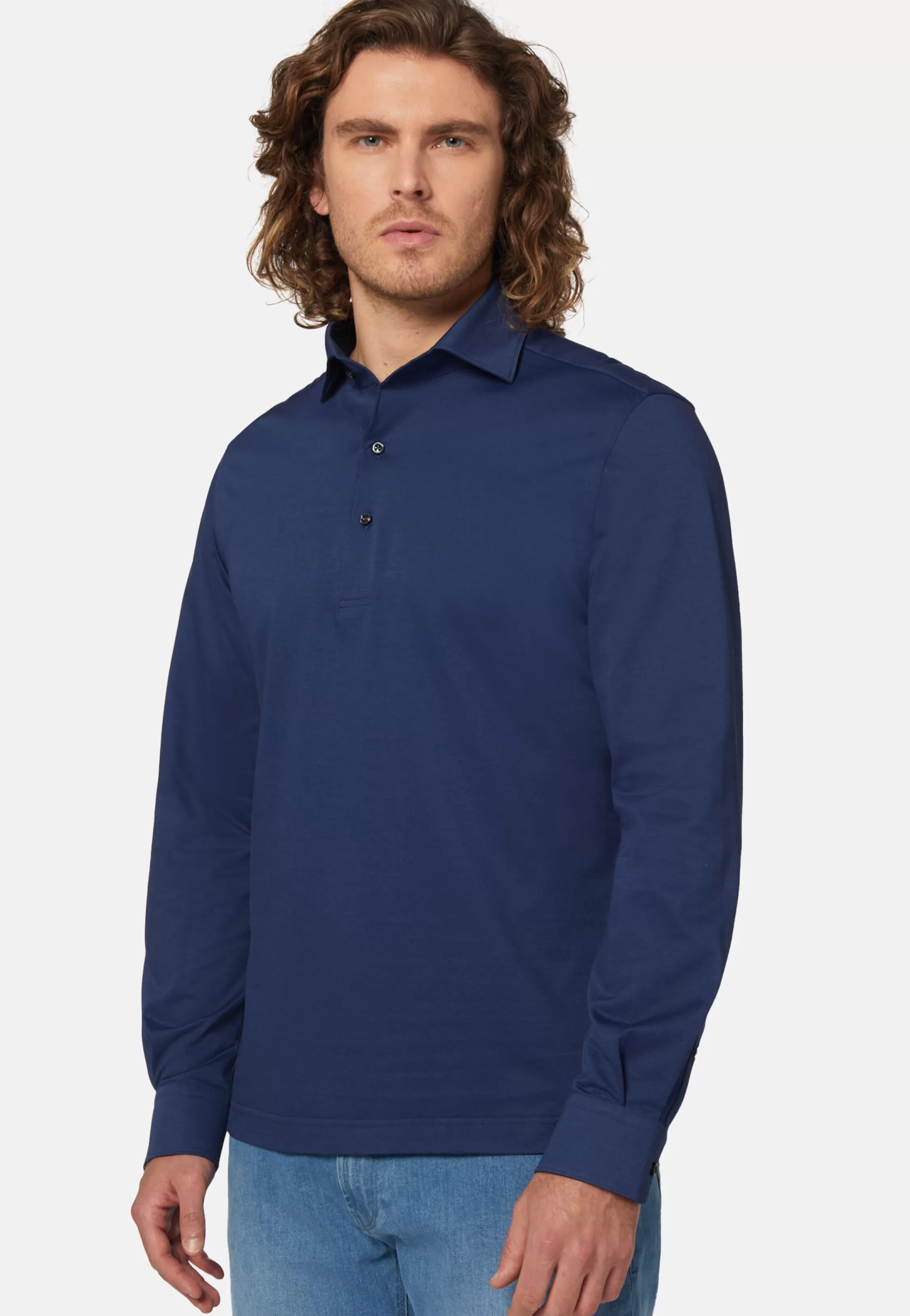 Boggi Milano Japanese Jersey Polo Shirt