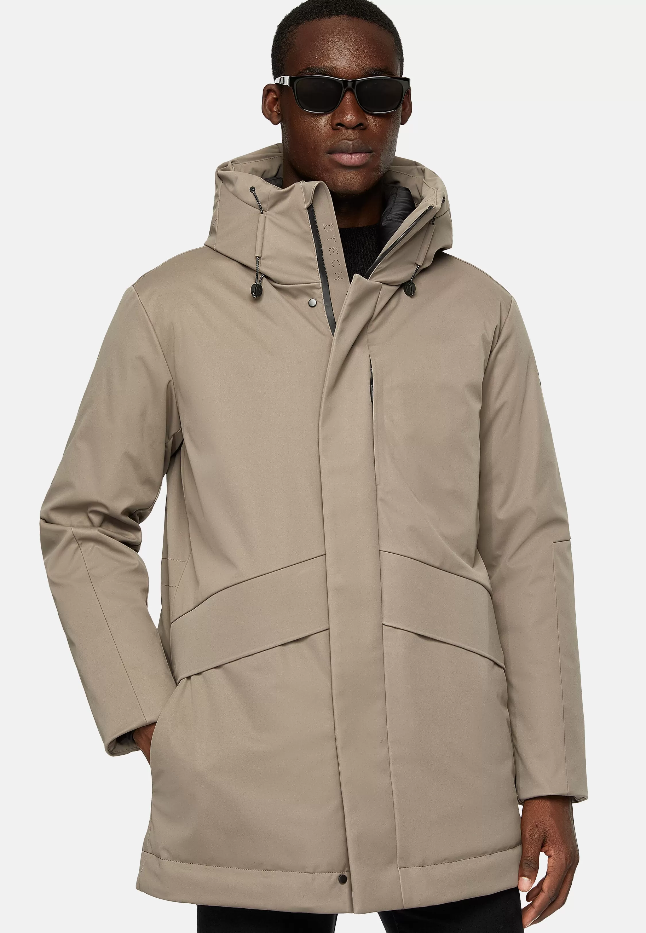 Boggi Milano L-Block Jacket In Technical Fabric Padded With Goose Down