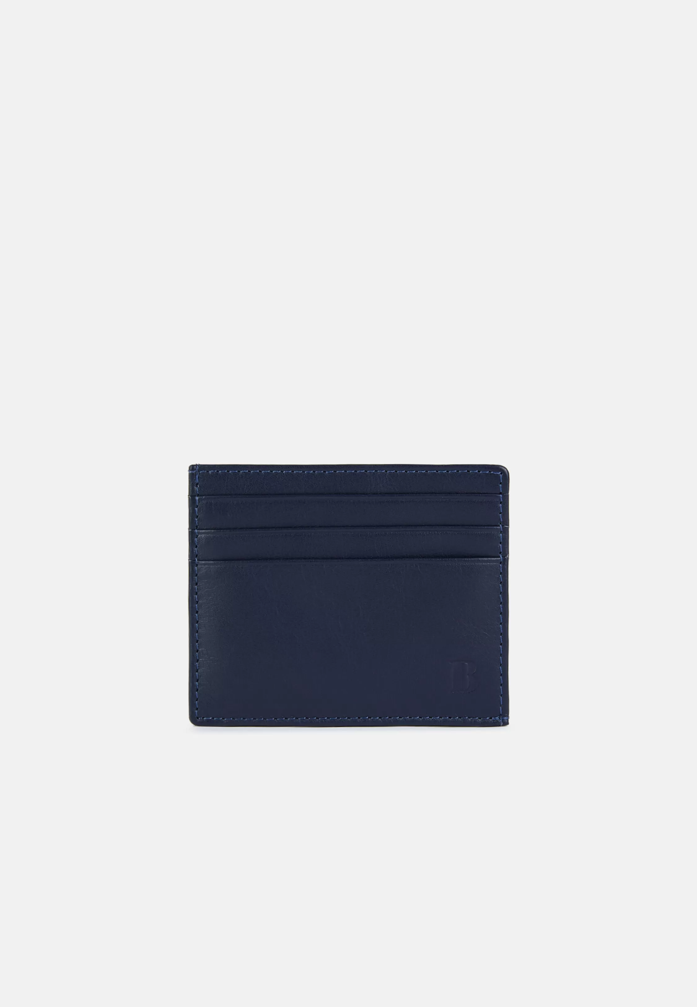 Boggi Milano Leather Credit Card Holder