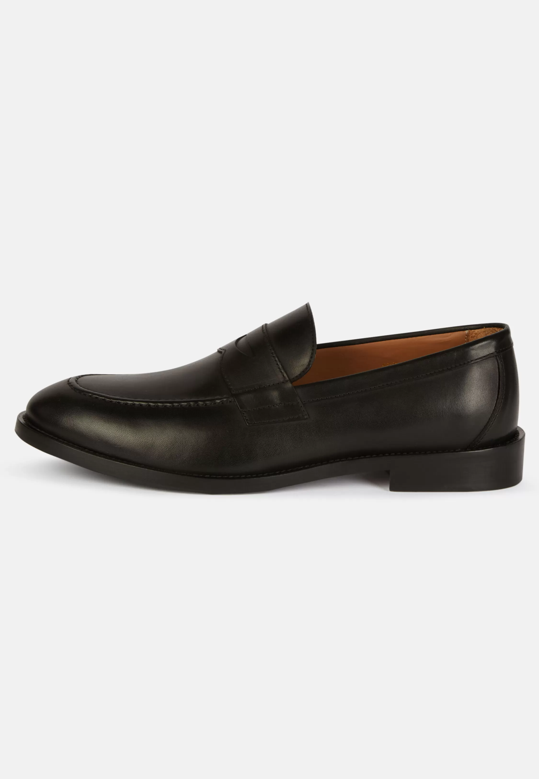 Boggi Milano Loafer In Buffered Leather