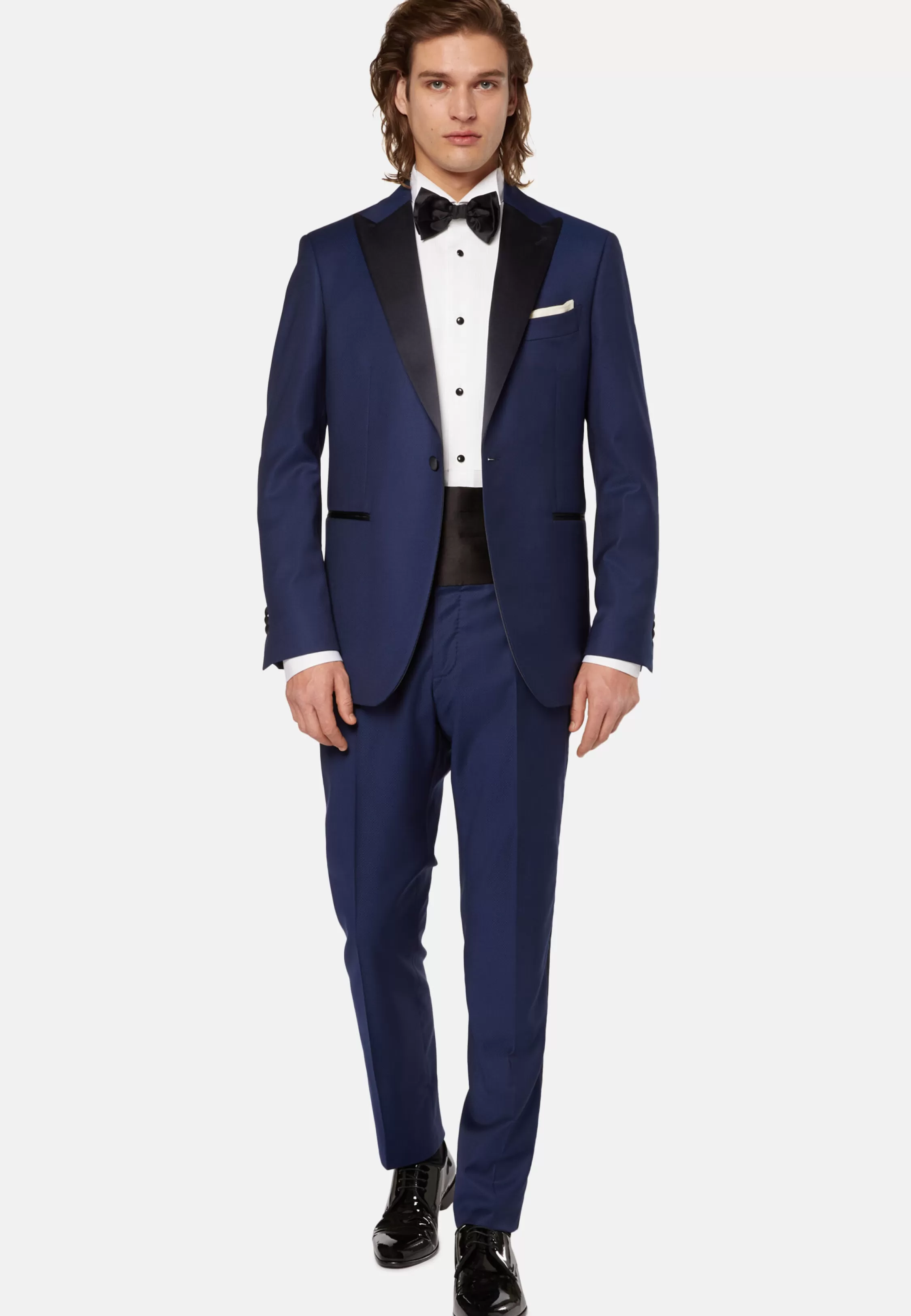 Boggi Milano Tuxedo In Stretch Wool