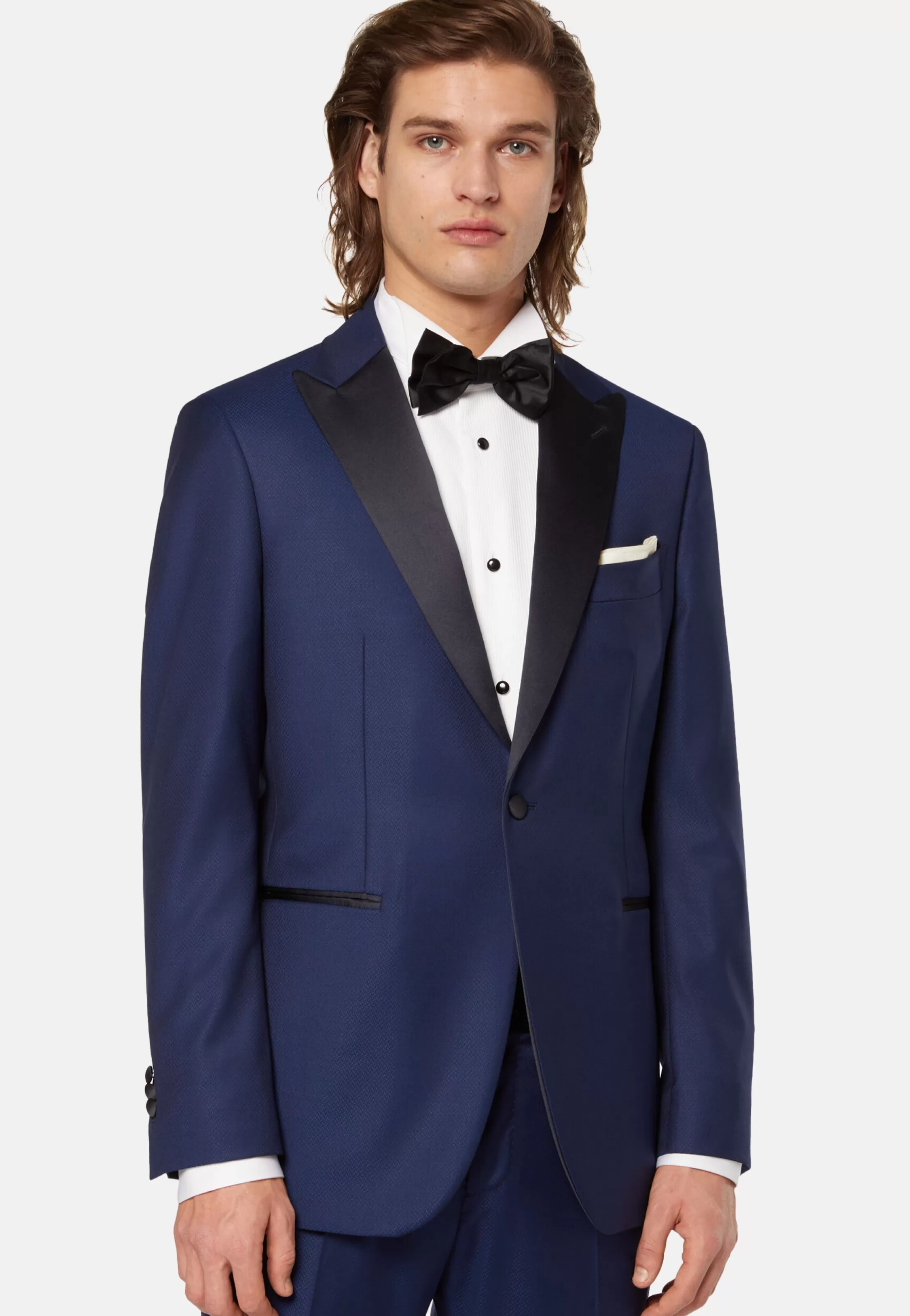 Boggi Milano Tuxedo In Stretch Wool