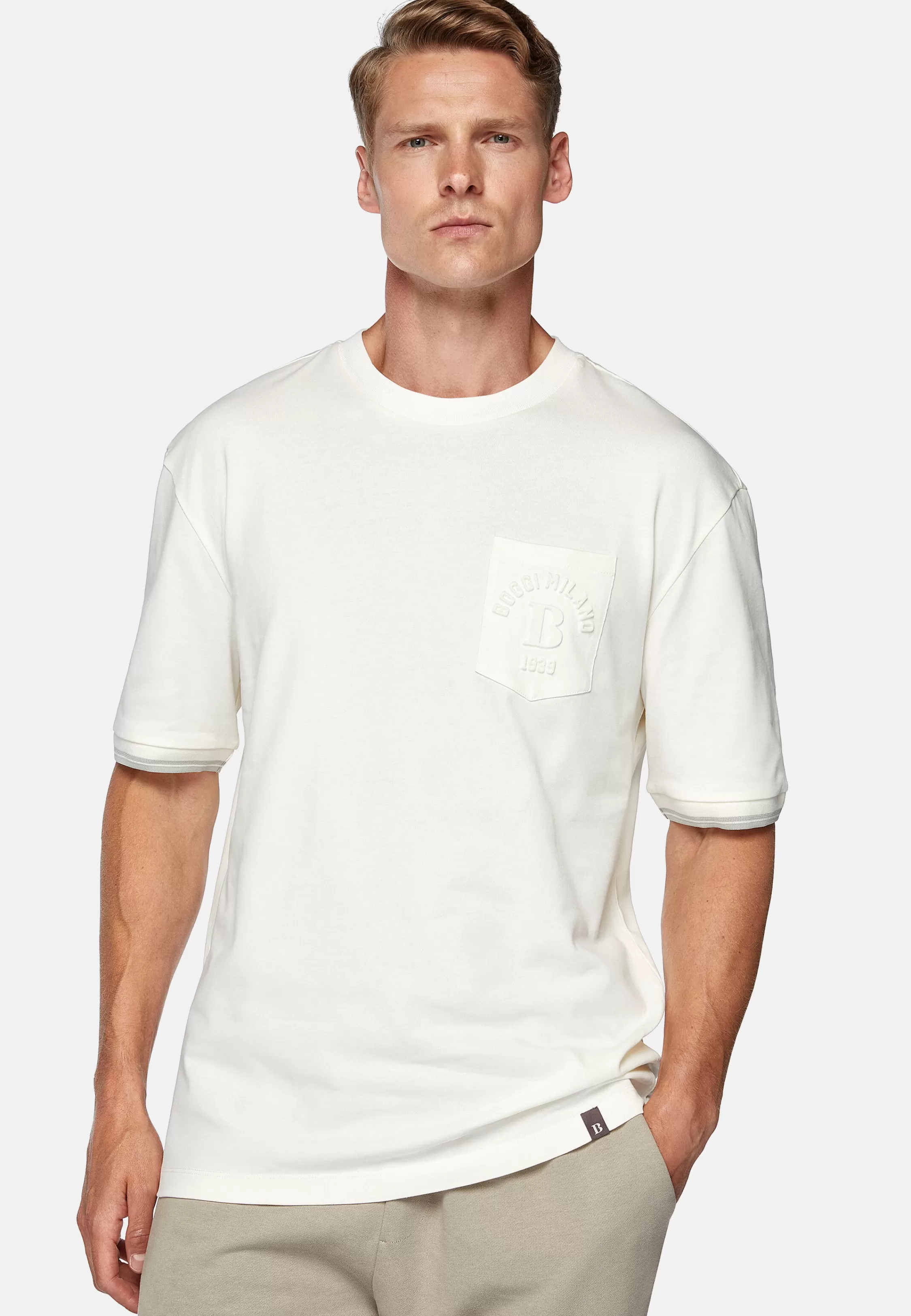 Boggi Milano Organic Cotton Blend T-Shirt