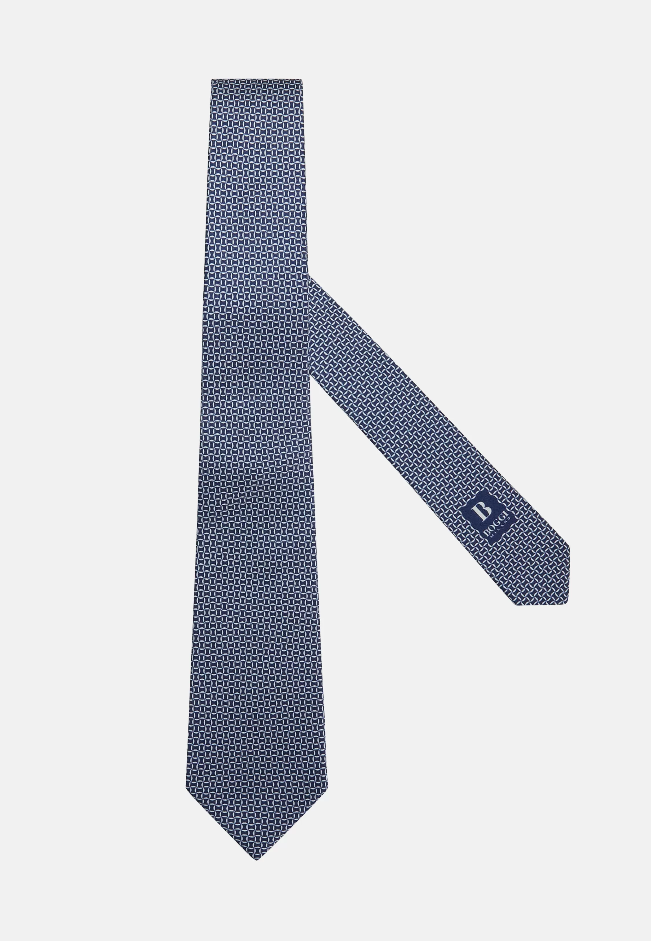 Boggi Milano Patterned Silk Tie