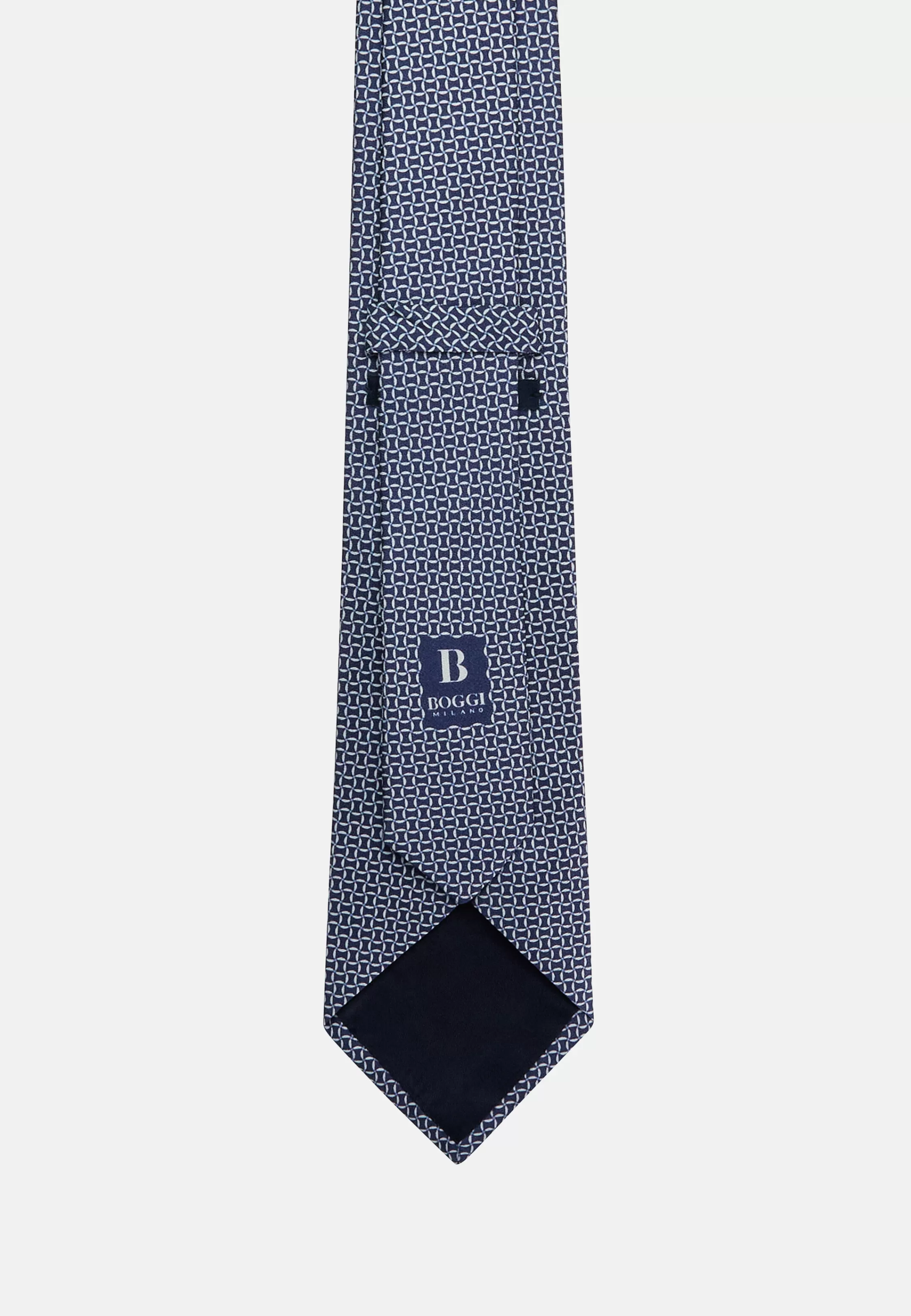 Boggi Milano Patterned Silk Tie