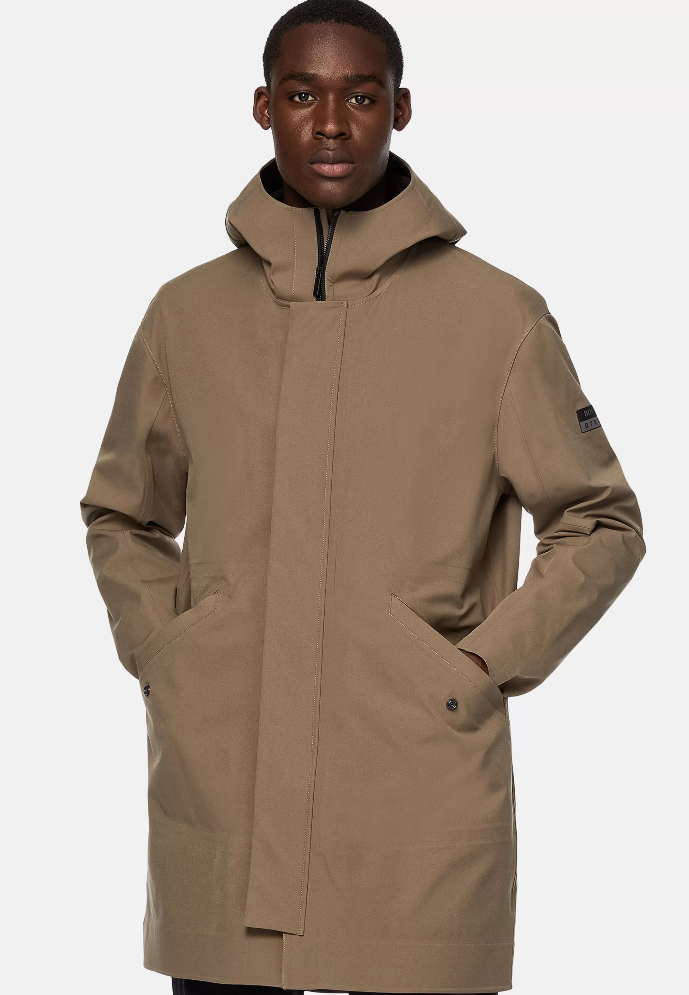 Boggi Milano Recycled Technical Fabric B Tech Parka