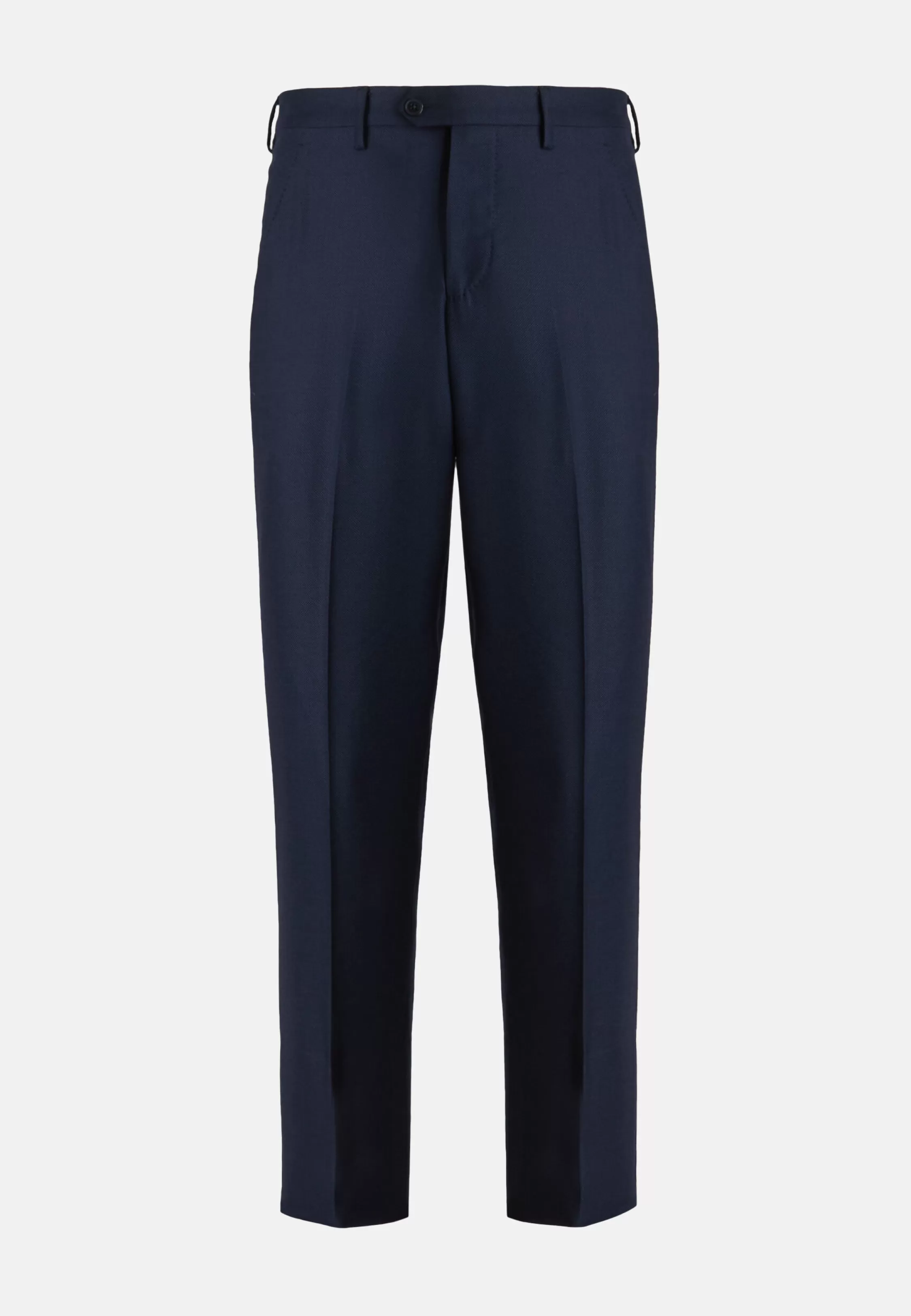 Boggi Milano Regular Fit Birdseye Wool Pants