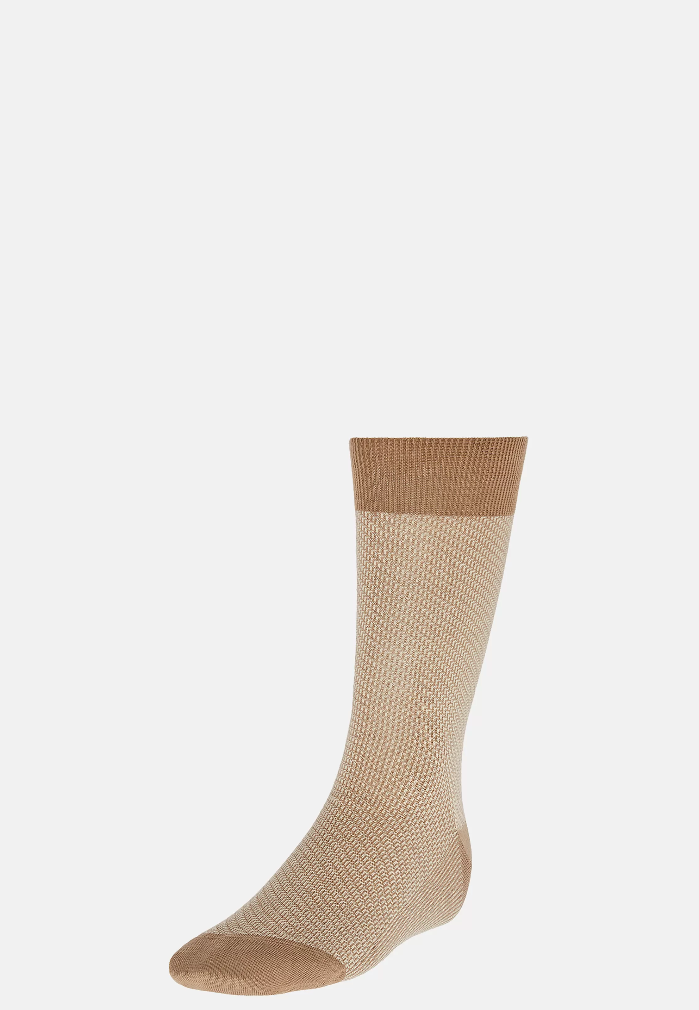 Boggi Milano Socks With Micro Pattern In Organic Cotton