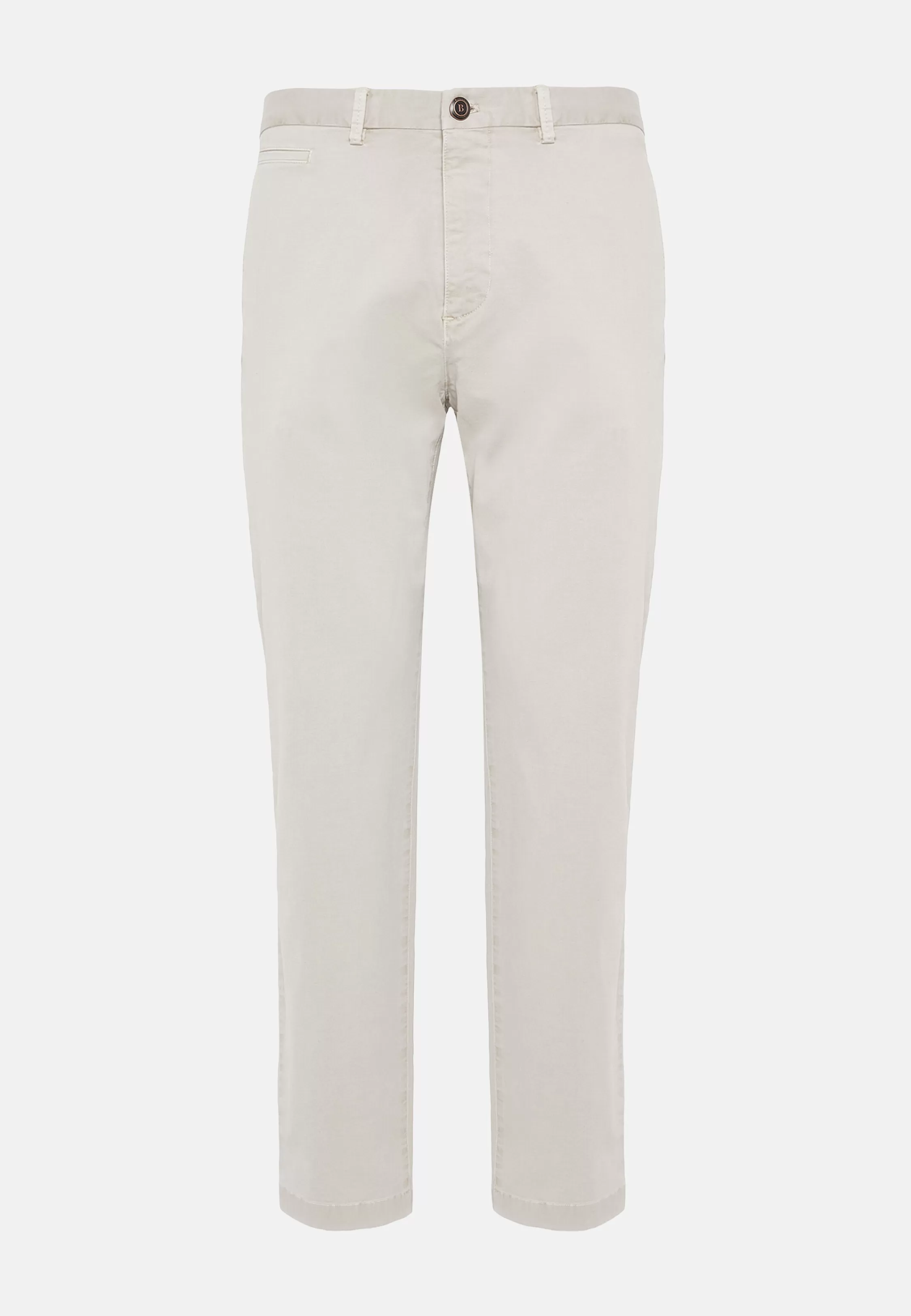 Boggi Milano Stretch Cotton Gabardine Trousers