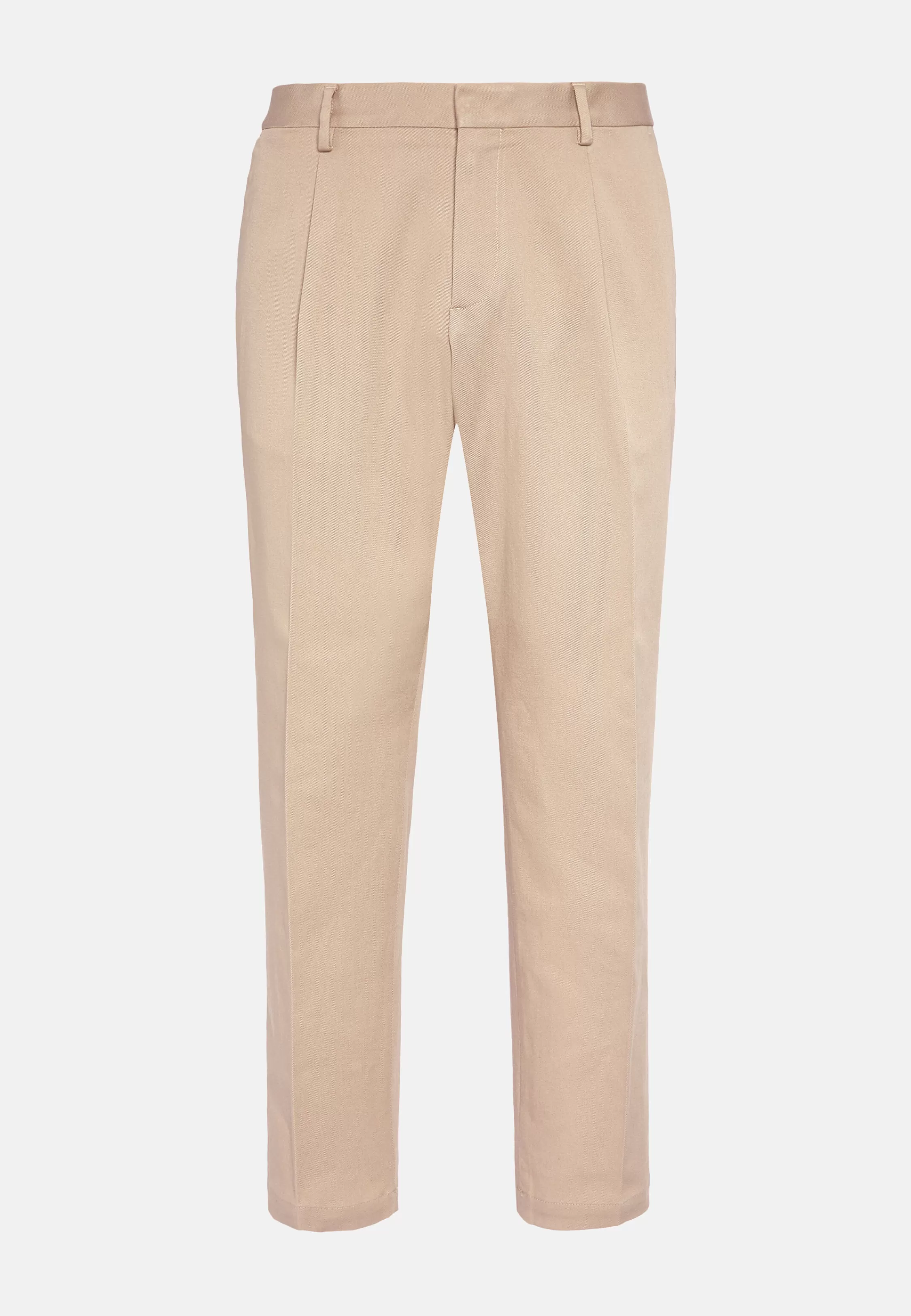 Boggi Milano Stretch Cotton Gabardine Trousers