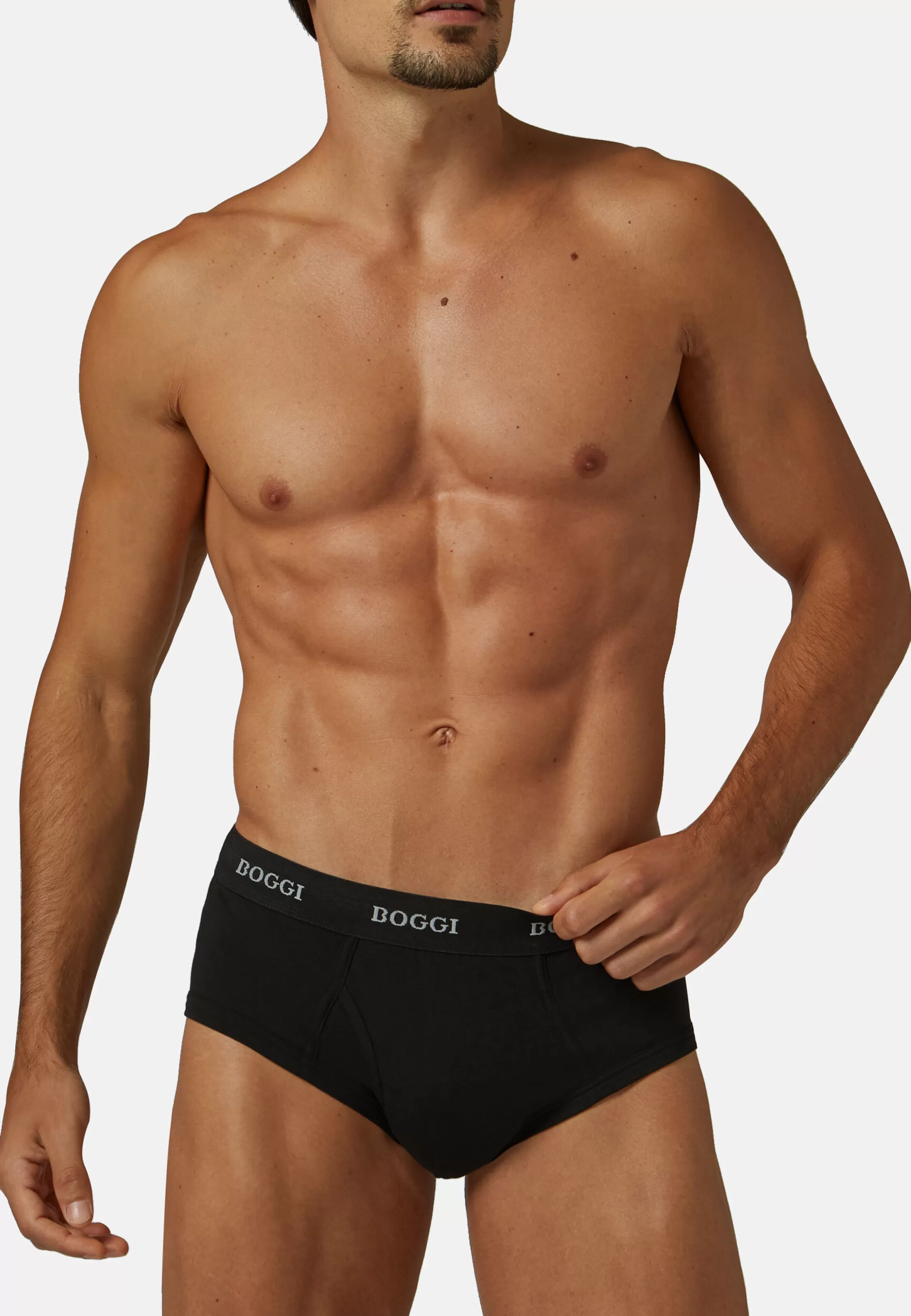 Boggi Milano Stretch Cotton Jersey Briefs