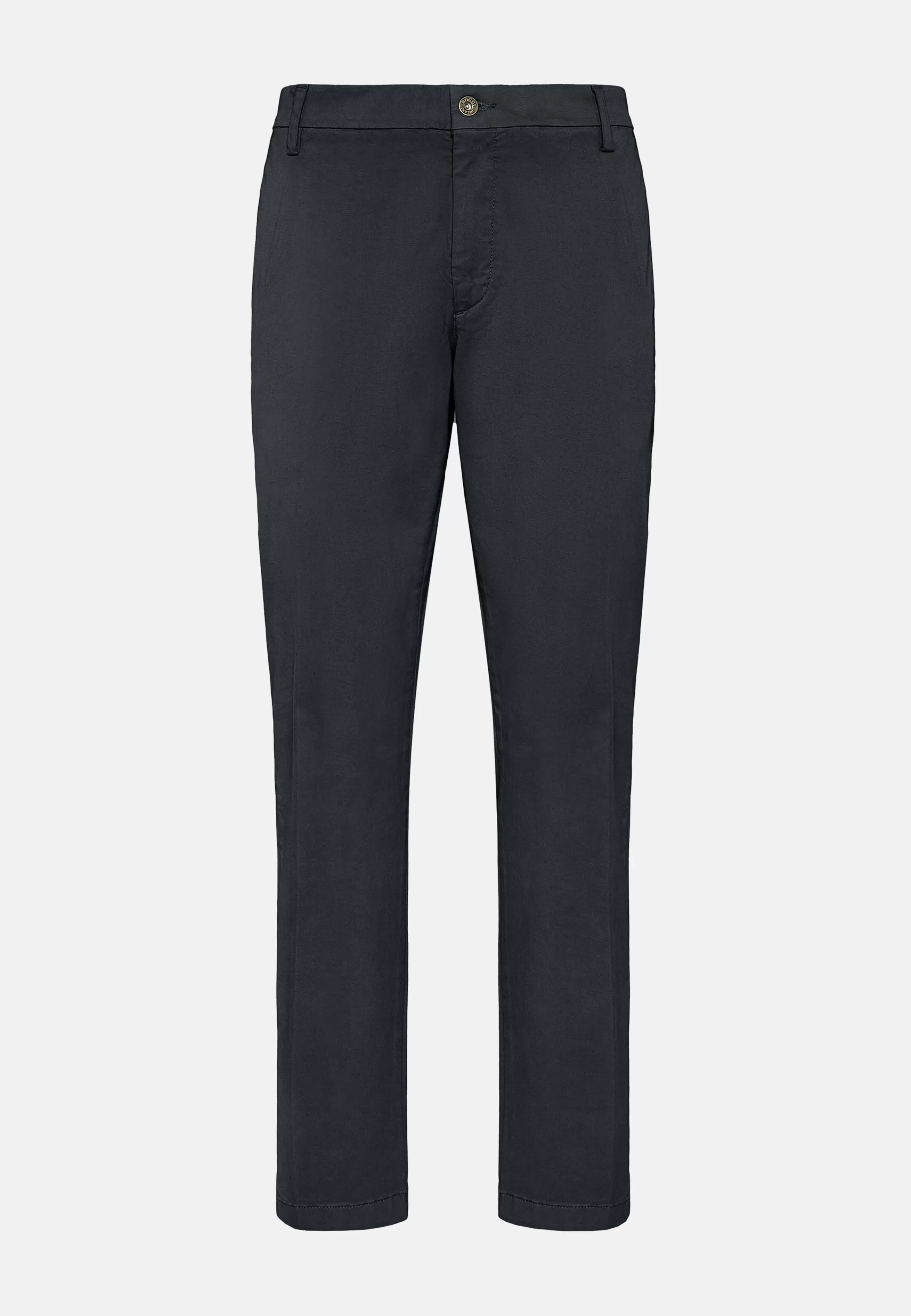 Boggi Milano Stretch Gabardine Cotton Trousers