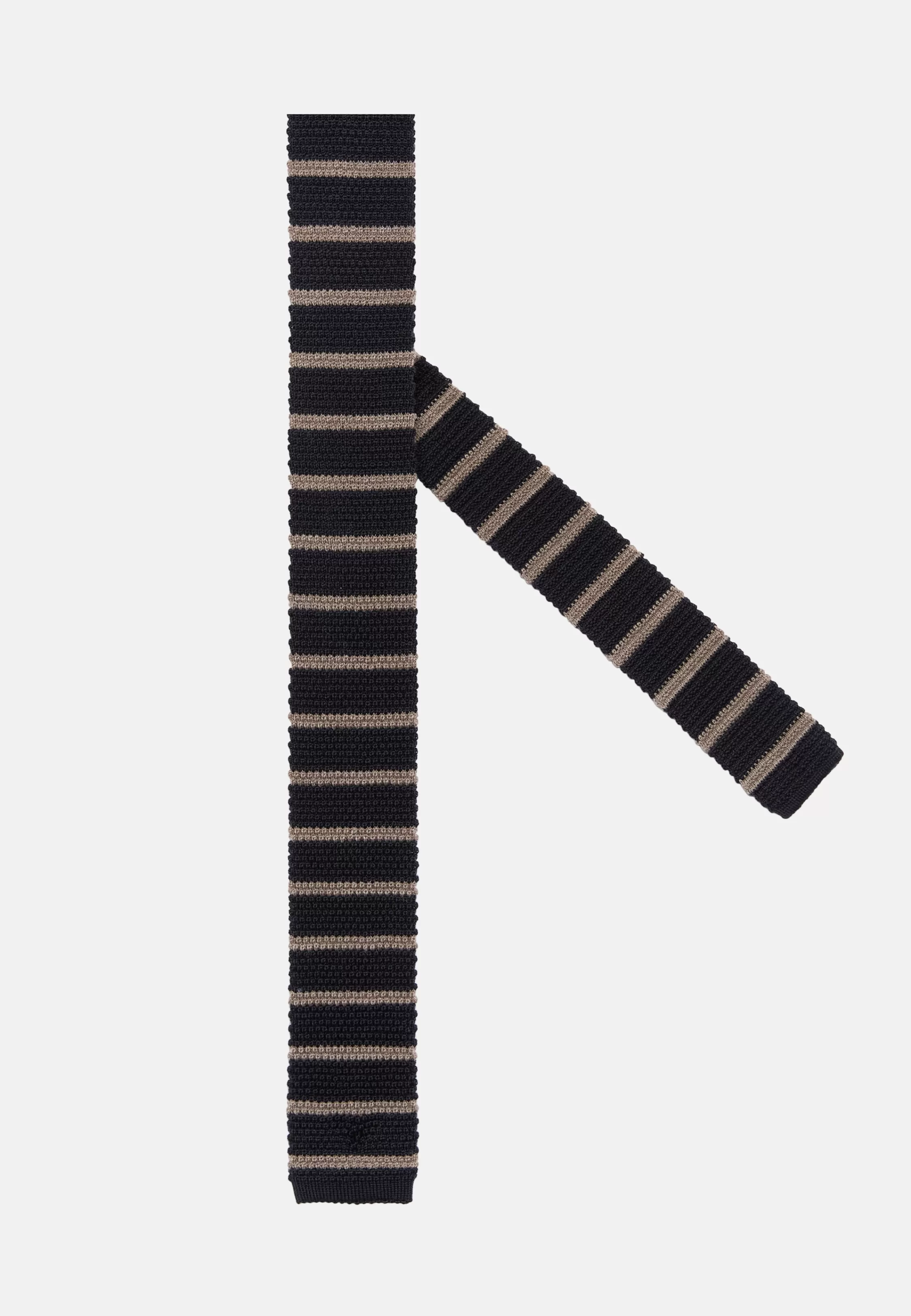 Boggi Milano Striped Wool Tie