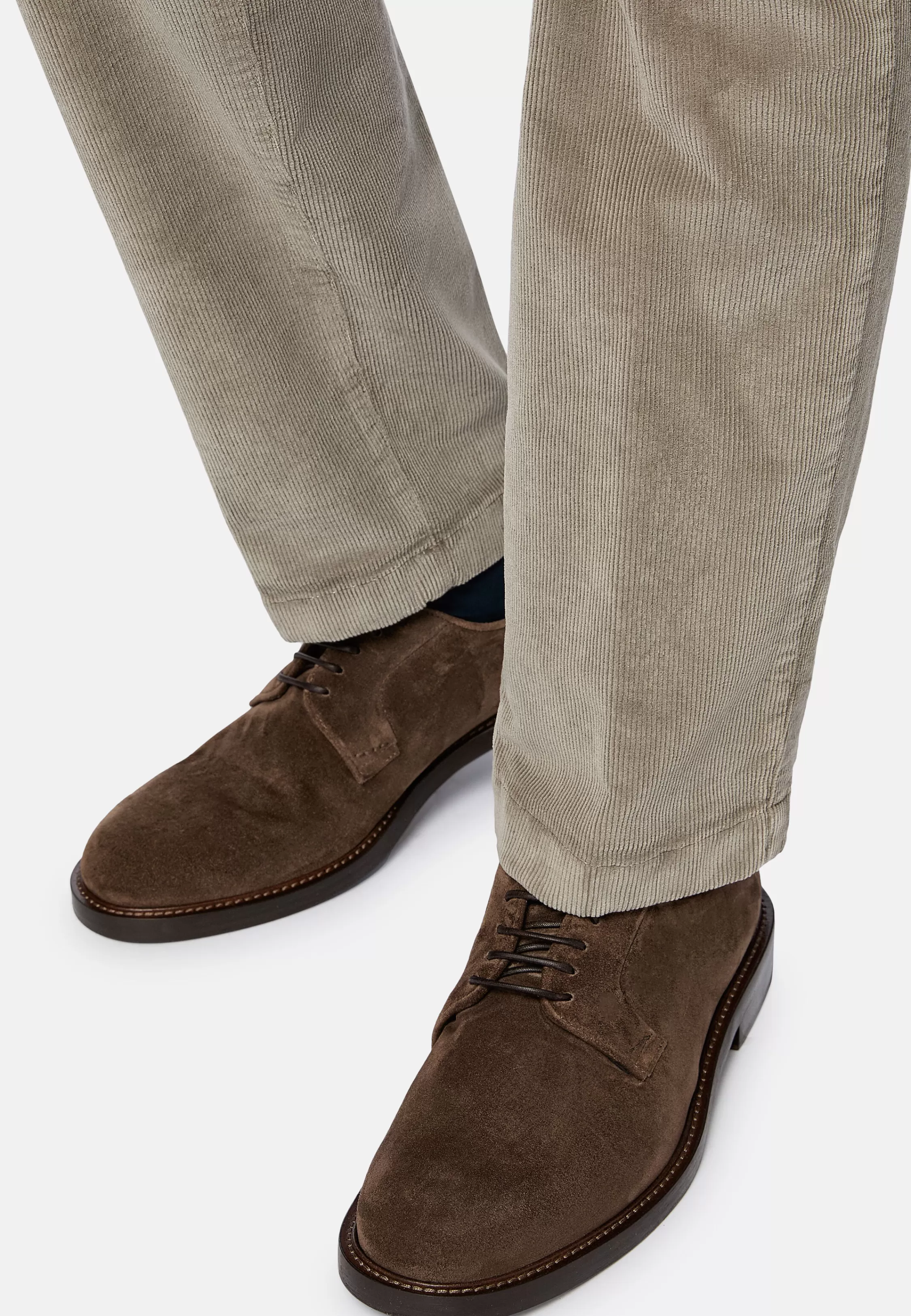 Boggi Milano Suede Leather Derby Style Shoes