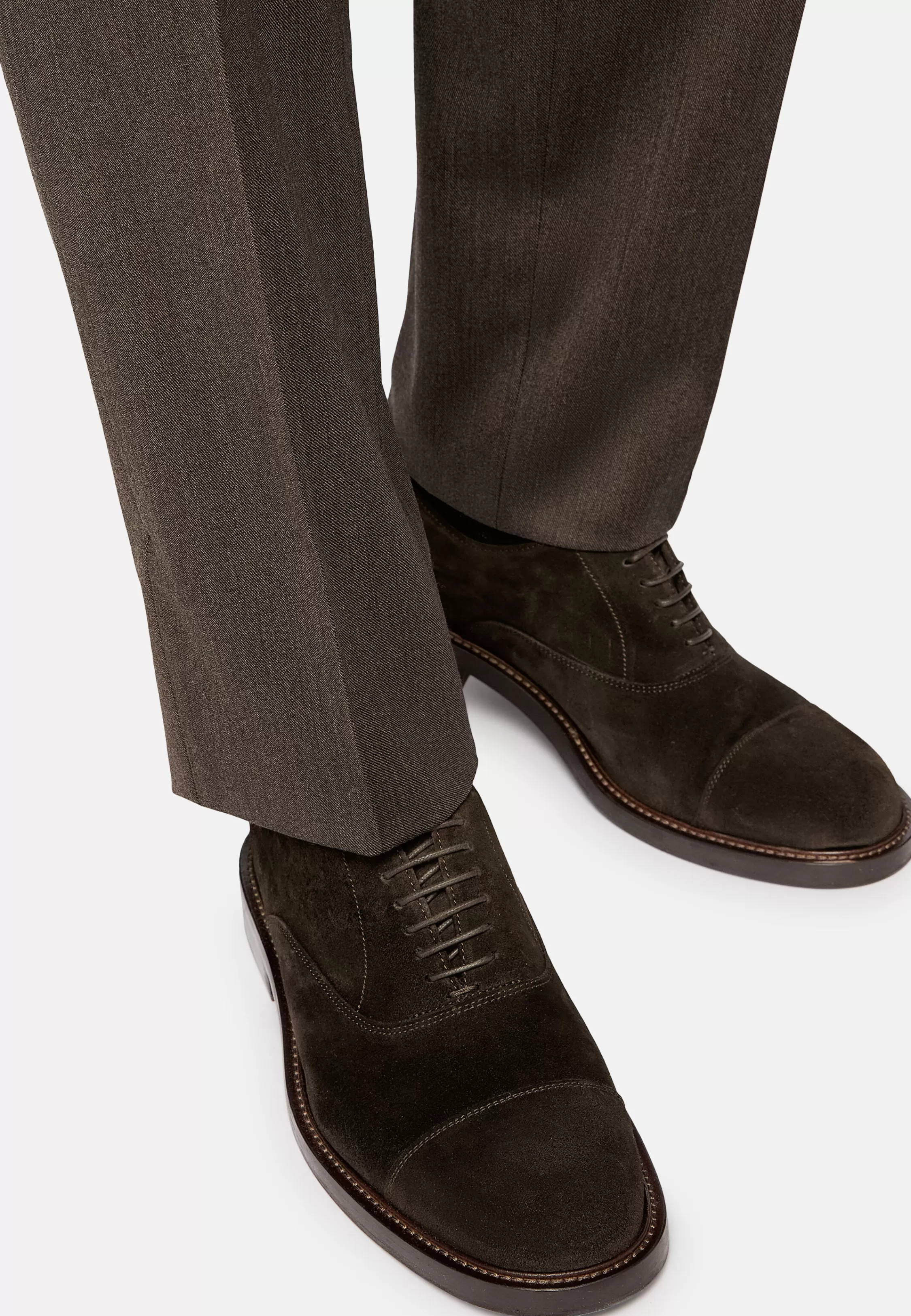 Boggi Milano Suede Leather Oxford Style Shoes
