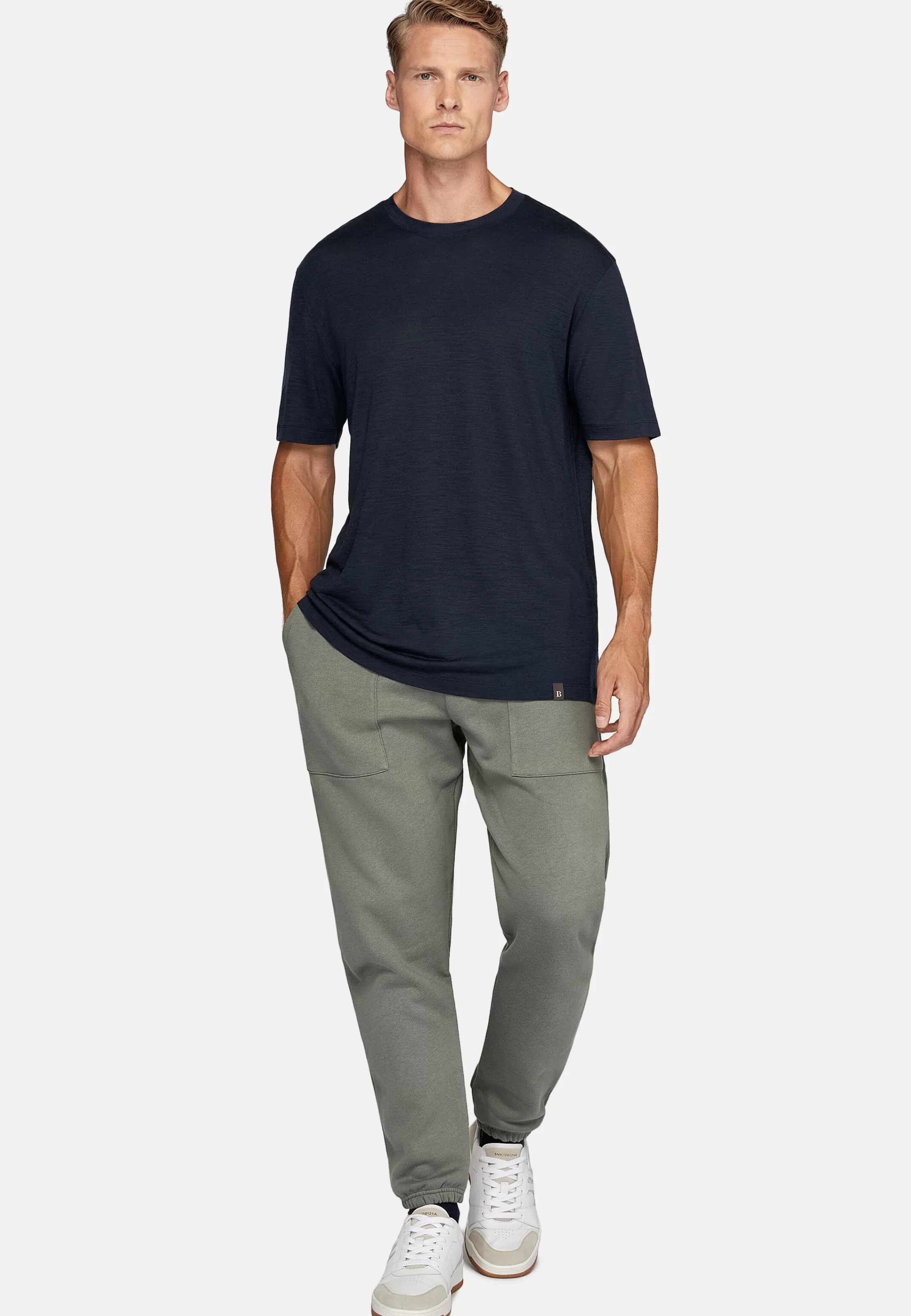 Boggi Milano Tencel Wool Blend T-Shirt